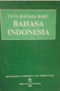 Image of Tata Bahasa Baku Bahasa Indonesia