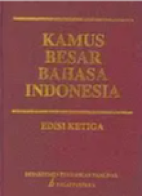 Image of Kamus Besar Bahasa Indonesia Edisi 3
