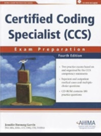 Image of Certified Coding Specialist (CCS) : Exam Preparation