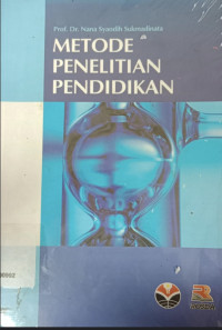 Image of Metode Penelitian Pendidikan