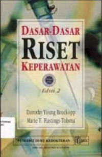 Image of Dasar Dasar Riset Keperawatan Edisi 2