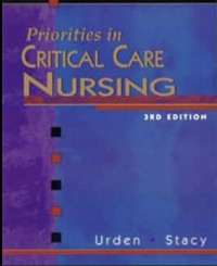 Image of Priorities In Critical Care Nursing 3 Edition