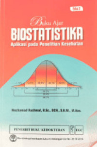Image of Buku Ajar Biostatistika Aplikasi Pada Penelitian Kesehatan Edisi 2