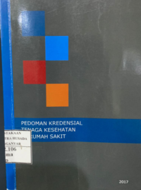 Image of Pedoman Kredensial Tenaga Kesehatan di Rumah Sakit