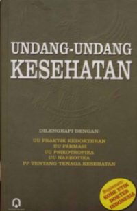 Image of Undang Undang Kesehatan