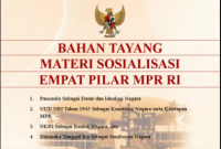 Image of Bahan Tayang Materi Sosialisasi Empat Pilar MPR RI