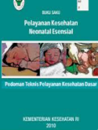 Image of Buku saku pelayanan kesehatan neonatal esensial pedoman teknis pelayanan kesehatan