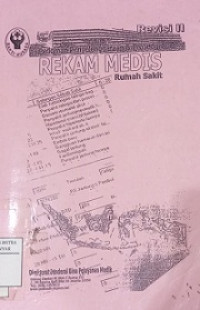 Image of Pedoman penyelenggaraan prosedur rekam medis rumah sakit revisi II